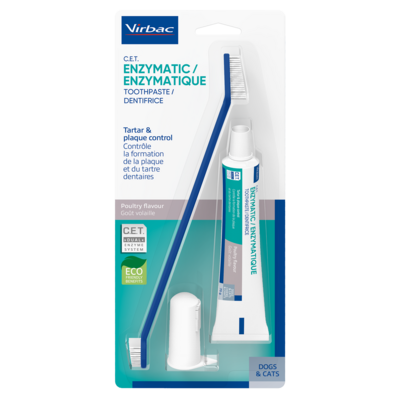 C.E.T.® Zahnpflegeset für Hunde und Katze, A-Nr.: 2394902 - 01