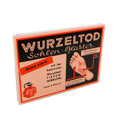 Sie sehen eine Packung Wurzeltod Sohlenpflaster, Produktbild: 01 Wurzeltod Sohlenpflaster, A-Nr.: 5034819 - 01