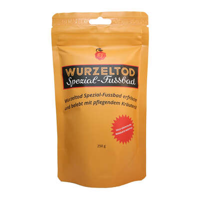 Sie sehen eine Packung Wurzeltod Spezial-Fussbad, Produktbild: 01 Wurzeltod Spezial-Fussbad, A-Nr.: 0723135 - 01