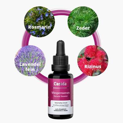 Sie sehen eine Packung Wimpernserum Natural Booster, Produktbild: 02 Wimpernserum Natural Booster, A-Nr.: 4898618 - 02