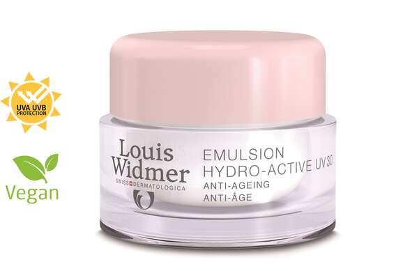 Sie sehen eine Packung Widmer Tagesemulsion Hydro Active UV 30, Produktbild: 01 Widmer Tagesemulsion Hydro Active UV 30, A-Nr.: 4120623 - 01