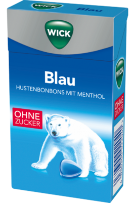 Sie sehen eine Packung WICK BLAU zfr. 72g, Btl., Produktbild: 03 WICK BLAU zfr. 72g, Btl., A-Nr.: 3833516 - 03