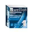 Sie sehen eine Packung Wellion MESH-NEBULIZER Ersatzkit, Produktbild: 01 Wellion MESH-NEBULIZER Ersatzkit, A-Nr.: 5424101 - 01