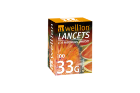 Wellion 33G Lanzetten, 100 Stk., A-Nr.: 3387502 - 01