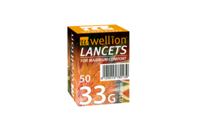 Wellion 33G Lanzetten, 50 Stk., A-Nr.: 3144716 - 01