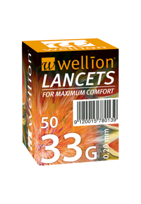 Wellion 33G Lanzetten, 50 Stk., A-Nr.: 3144716 - 01