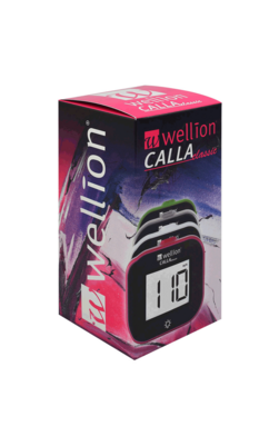 Sie sehen eine Packung Wellion CALLA Classic Blutzuckermessgerät Set, Produktbild: 01 Wellion CALLA Classic Blutzuckermessgerät Set, A-Nr.: 3864161 - 01