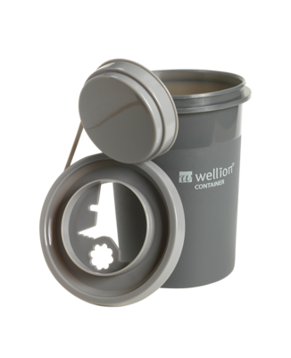 WELL113 Wellion Abwurfbehälter, A-Nr.: 3740803 - 01