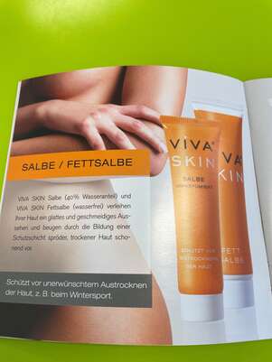 Sie sehen eine Packung VivaSkin Salbe unparfumiert 30g, Produktbild: 03 VivaSkin Salbe unparfumiert 30g, A-Nr.: 2012639 - 03