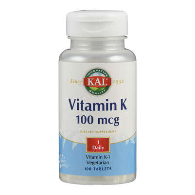 Supplementa Vitamin K1 100 mcg Tabletten, A-Nr.: 5597646 - 01
