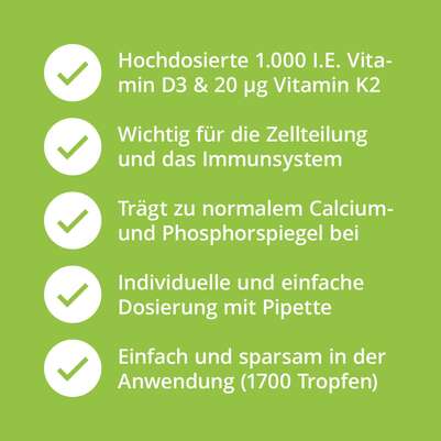Casida Vitamin D3 + K2 Tropfen, A-Nr.: 5339022 - 03