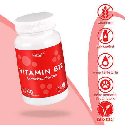 BjökoVit Vitamin B12 Lutschtabletten 500mcg vegan, A-Nr.: 5174615 - 06