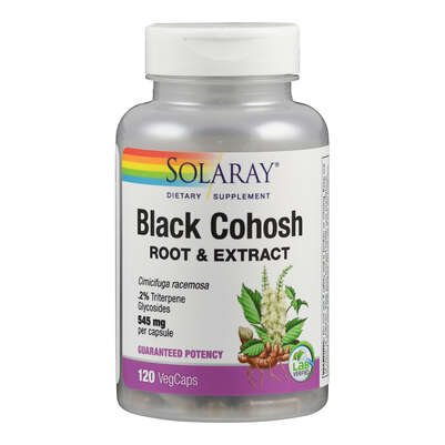 Sie sehen eine Packung Supplementa Traubensilberkerze (Black Cohosh) Kapseln, Produktbild: 01 Supplementa Traubensilberkerze (Black Cohosh) Kapseln, A-Nr.: 5574728 - 01