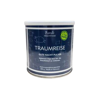 Sie sehen eine Packung TraumReise - Gute Nacht Pulver, Produktbild: 01 TraumReise - Gute Nacht Pulver, A-Nr.: 5779287 - 01