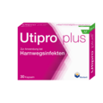 Sie sehen eine Packung Utipro plus AF Kapseln, Produktbild: 01 Utipro plus AF Kapseln, A-Nr.: 5305394 - 01