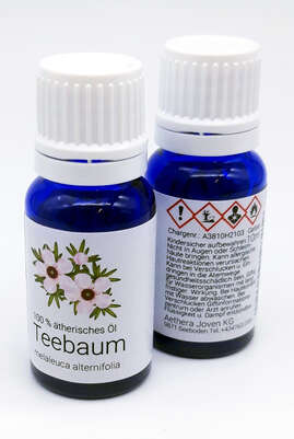 Sie sehen eine Packung Aethera Teebaumöl, Produktbild: 02 Aethera Teebaumöl, A-Nr.: 3246440 - 02