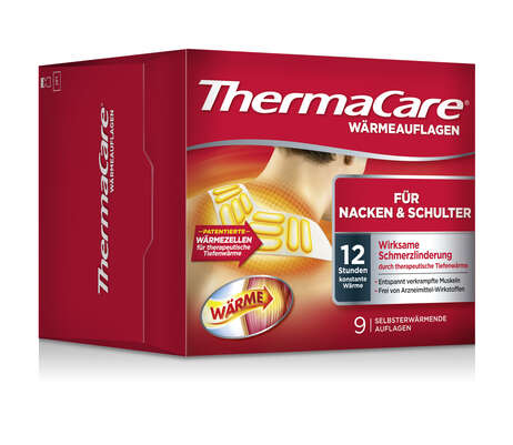 Sie sehen eine Packung ThermaCare® Nacken/Schulter 9 Stk., Produktbild: 01 ThermaCare® Nacken/Schulter 9 Stk., A-Nr.: 4146367 - 01