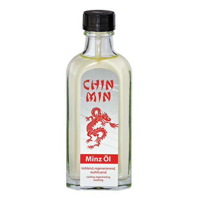 Sie sehen eine Packung Chin Min Öl 100ml, Produktbild: 01 Chin Min Öl 100ml, A-Nr.: 2572663 - 01