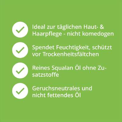 Casida Squalan Öl Haut &amp; Haare, A-Nr.: 5423260 - 03