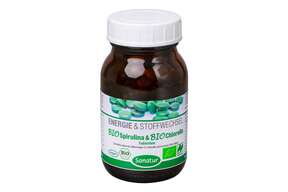 Sanatur Spirulina &amp;amp; Chlorella Tabletten BIO, A-Nr.: 4258379 - 01