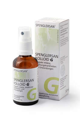 Sie sehen eine Packung Spenglersan Kolloid G, Produktbild: 01 Spenglersan Kolloid G, A-Nr.: 2665873 - 01