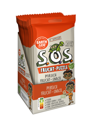Sie sehen eine Packung S.O.S. Frucht-Puzzle Pfirsich, Produktbild: 03 S.O.S. Frucht-Puzzle Pfirsich, A-Nr.: 5642068 - 03