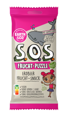 Sie sehen eine Packung S.O.S. Frucht-Puzzle Erdbeer, Produktbild: 01 S.O.S. Frucht-Puzzle Erdbeer, A-Nr.: 5642074 - 01
