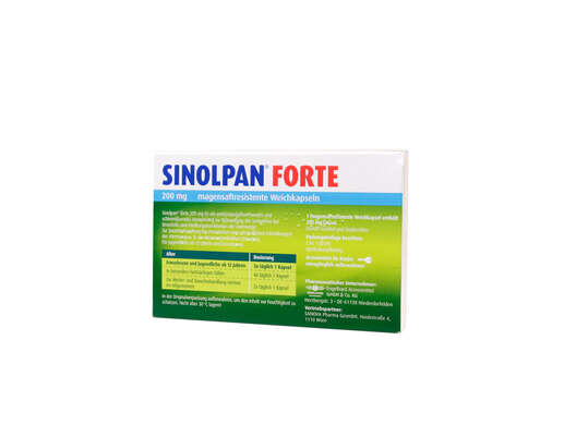 Sinolpan® forte 200mg magensaftresistente Weichkapseln, A-Nr.: 4965970 - 02