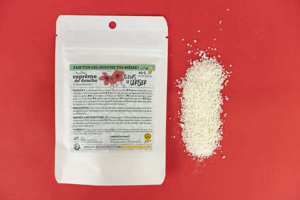 Sie sehen eine Packung Duschgel Pulver Kirschblüte StepOne, Produktbild: 04 Duschgel Pulver Kirschblüte StepOne, A-Nr.: 5447088 - 04