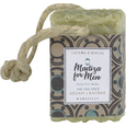 Sie sehen eine Packung Madiza Bio Barber Soap Men Rasierseife Grüner Tee, Produktbild: 01 Madiza Bio Barber Soap Men Rasierseife Grüner Tee, A-Nr.: 5446887 - 01