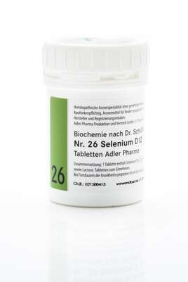 Schüßler Salz Adler Nr. 26 D12 Tabletten, A-Nr.: 2630018 - 01