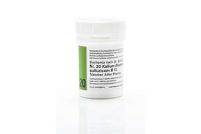 Schüßler Salz Adler Nr. 20 D12 Tabletten, A-Nr.: 2263519 - 01