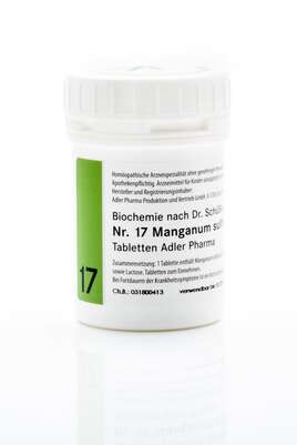 Schüßler Salz Adler Nr. 17 D12 Tabletten, A-Nr.: 2263318 - 01