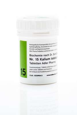Schüßler Salz Adler Nr. 15 D12 Tabletten, A-Nr.: 2263270 - 01