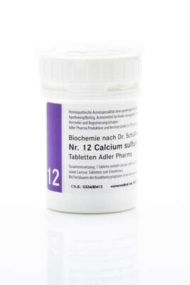 Schüßler Salz Adler Nr. 12 D6 Tabletten, A-Nr.: 2262997 - 01