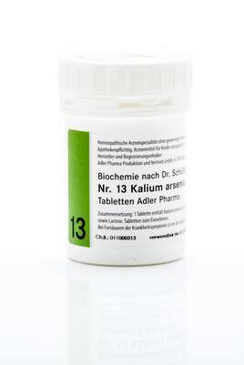 Schüßler Salz Adler Nr. 13 D12 Tabletten, A-Nr.: 2263057 - 01