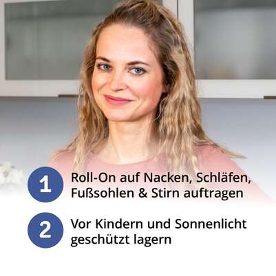 Sie sehen eine Packung Roll-On „Schlaf schön“, Produktbild: 04 Roll-On „Schlaf schön“, A-Nr.: 5713294 - 04