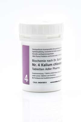Schüßler Salz Adler Nr. 4 D6 Tabletten, A-Nr.: 2261911 - 01