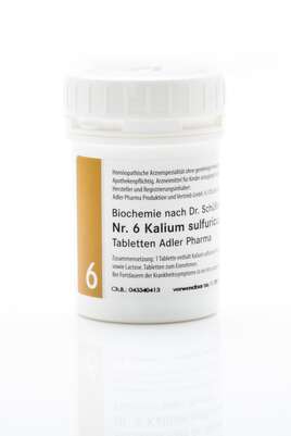 Schüßler Salz Adler Nr. 6 D6 Tabletten, A-Nr.: 2262201 - 01