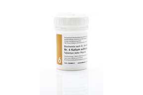Schüßler Salz Adler Nr. 6 D6 Tabletten, A-Nr.: 2262141 - 01