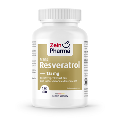 Zeinpharma Resveratrol 125 mg Kapseln, A-Nr.: 3852991 - 01