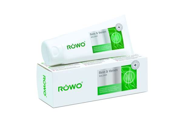 Sie sehen eine Packung RÖWO® Bein & Venen Balsam, Produktbild: 01 RÖWO® Bein & Venen Balsam, A-Nr.: 3011010 - 01