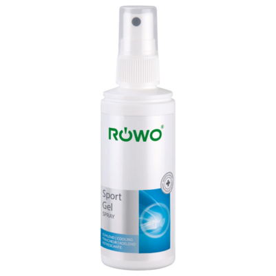 Sie sehen eine Packung RÖWO Sportgel Spray, Produktbild: 01 RÖWO Sportgel Spray, A-Nr.: 3205211 - 01