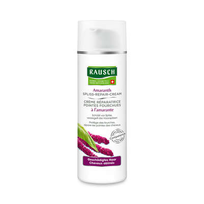 Sie sehen eine Packung RAUSCH Amaranth SPLISS-REPAIR-CREAM, Produktbild: 01 RAUSCH Amaranth SPLISS-REPAIR-CREAM, A-Nr.: 4302643 - 01