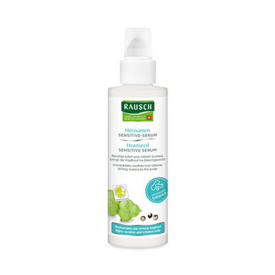 Sie sehen eine Packung RAUSCH Herzsamen SENSITIVE-SERUM, Produktbild: 01 RAUSCH Herzsamen SENSITIVE-SERUM, A-Nr.: 5664963 - 01