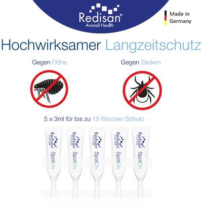 Redisan Spot On Hunde 5x2,5 ml, A-Nr.: 5710812 - 02