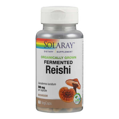 Sie sehen eine Packung Supplementa Reishi fermentiert Kapseln, Produktbild: 01 Supplementa Reishi fermentiert Kapseln, A-Nr.: 5574467 - 01