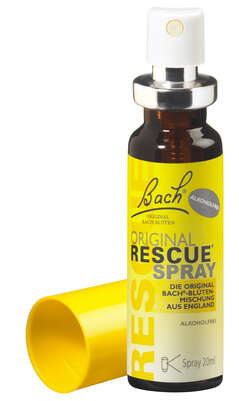 Sie sehen eine Packung RESCUE® Spray, Alkoholfrei, Produktbild: 03 RESCUE® Spray, Alkoholfrei, A-Nr.: 5323251 - 03