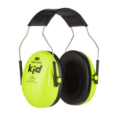 Sie sehen eine Packung 3M™ Peltor™ Kapselgehörschutz für Kinder, Neongrün (87 bis 98 dB), Produktbild: 02 3M™ Peltor™ Kapselgehörschutz für Kinder, Neongrün (87 bis 98 dB), A-Nr.: 5183666 - 02