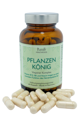 PflanzenKönig - veganer Komplex 60 Kapseln, A-Nr.: 5681996 - 01
